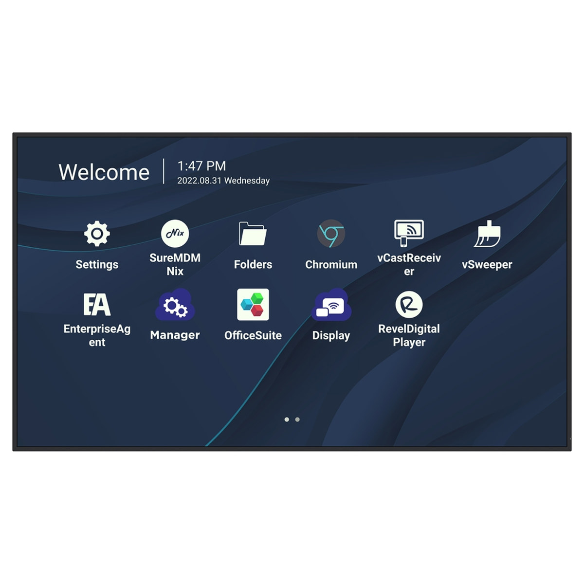 Viewsonic CDE5530, 55'' (139,7cm) 4K-Präsentationsbildschirm 