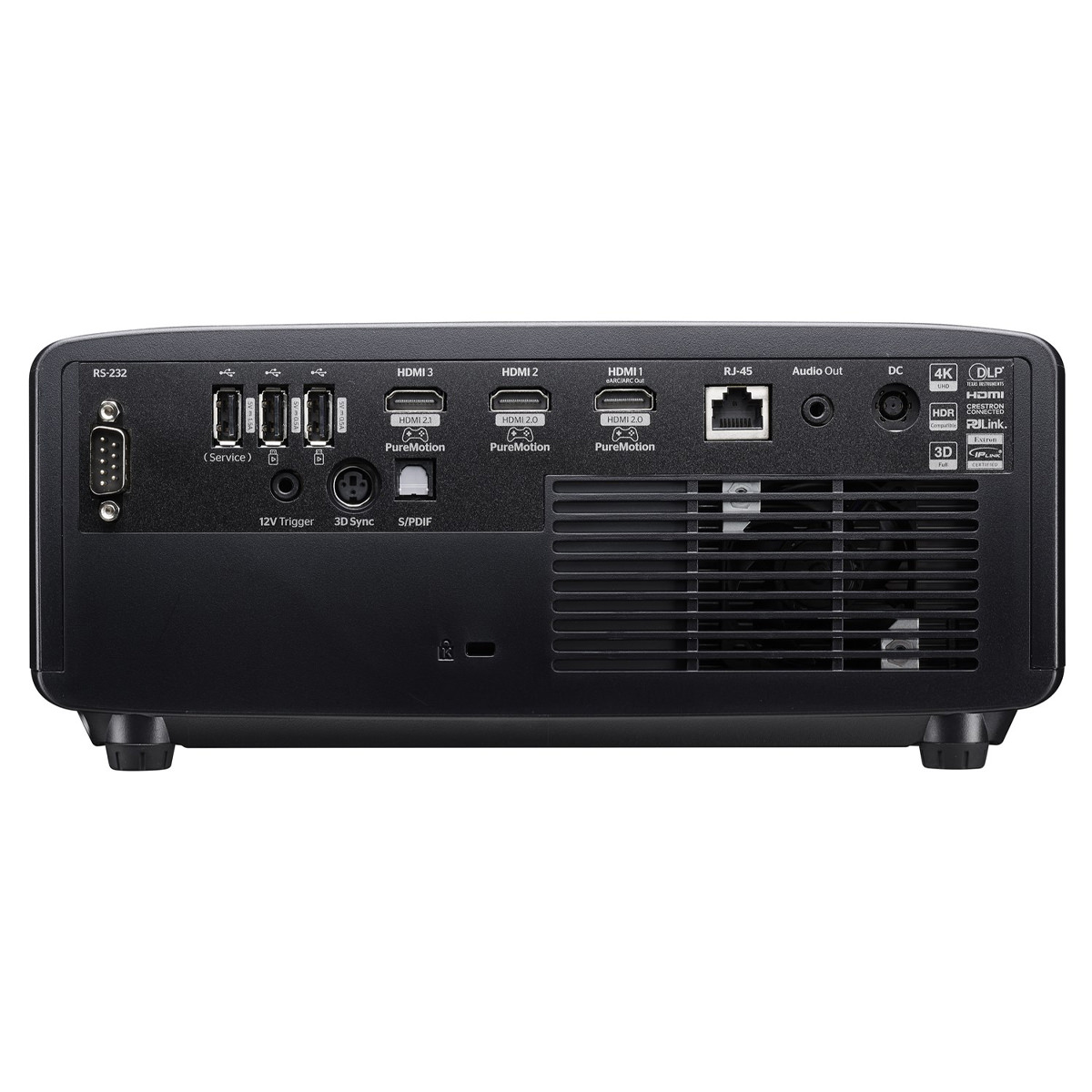 Optoma UHZ58LV Dual Laser 4K Projektor, HDR10+, Lautsprecher 15W 