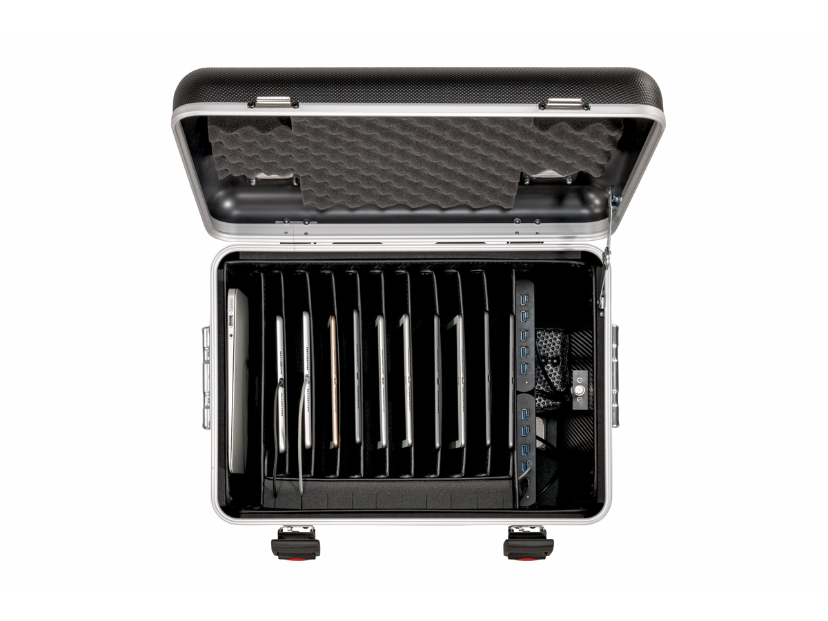 PARAPROJECT® Case TC10 TwinCharge, USB-C, ohne Kabel, schwarz