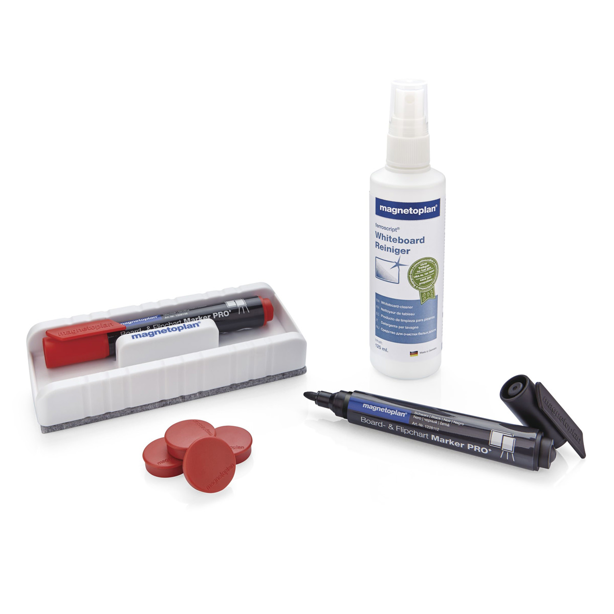 Magnetoplan 12304 Whiteboard Zubehör-Set small 