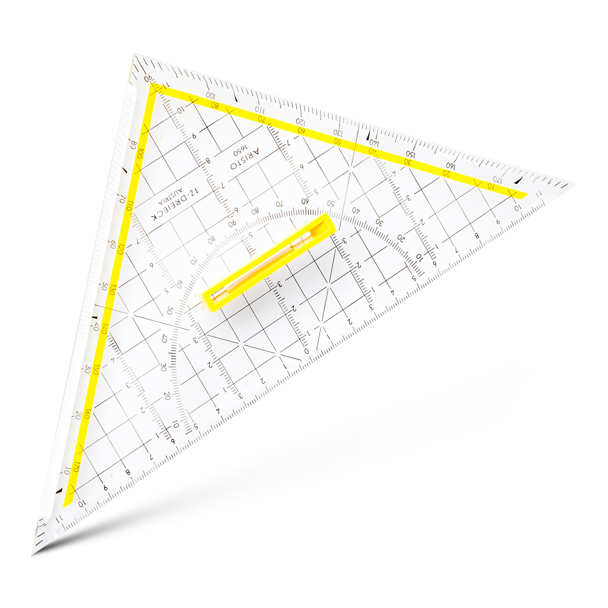 Aristo Geocover 25 cm mit TZ-Dreieck AR1650/4 + Schutzhülle Motiv Basic 