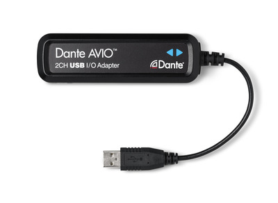 AUDINATE ADP-USB-2X2 Dante®-AVIO-USB-Adapter