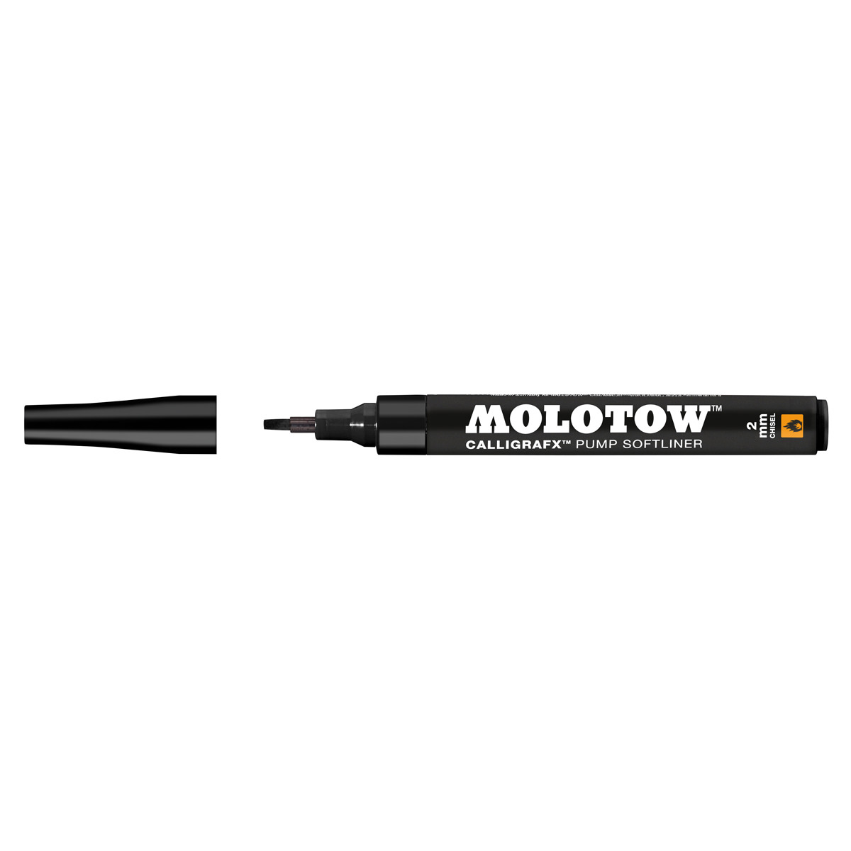 Molotow CALLIGRAFX Pump Softliner 2 mm Soft Chisel Spitze 
