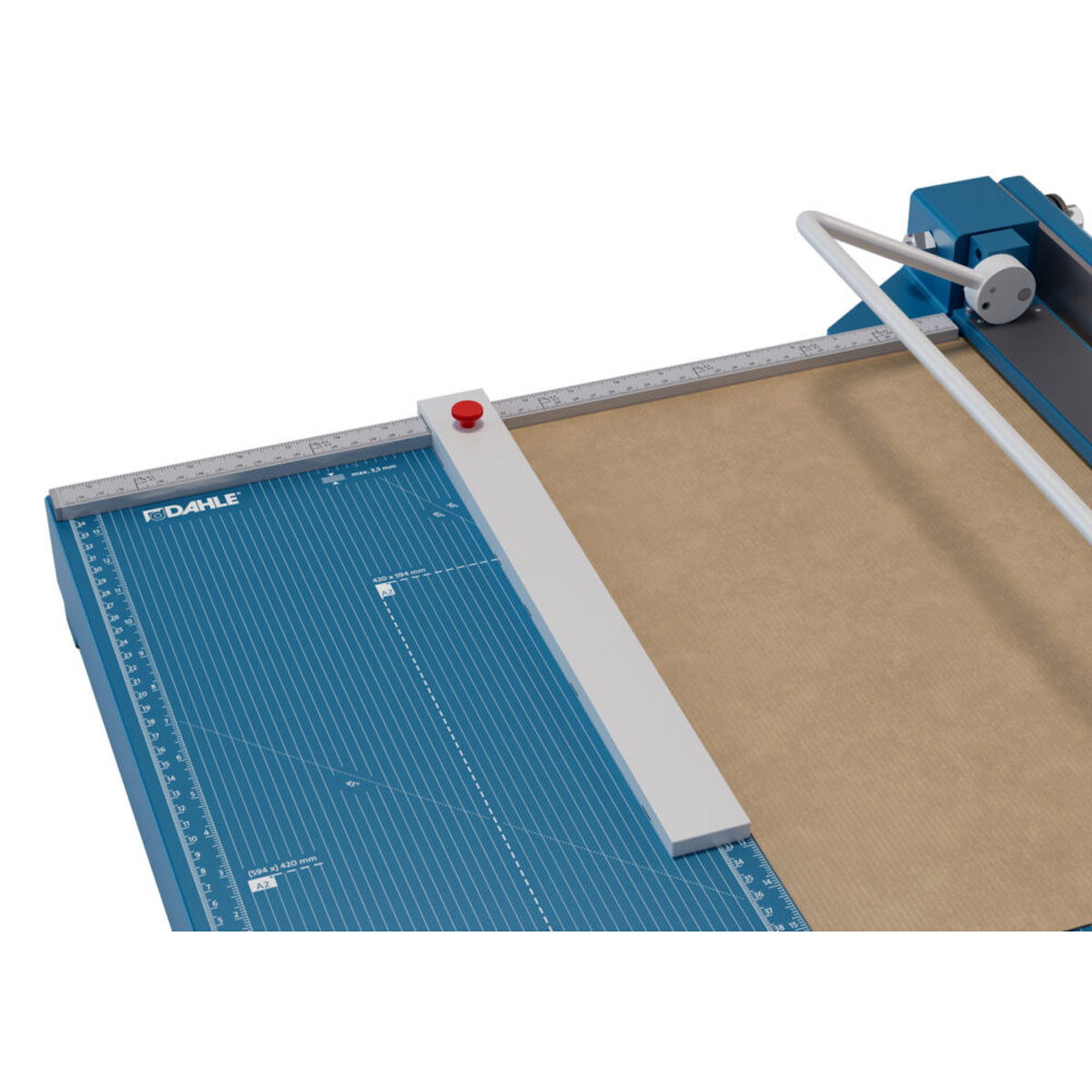 Dahle Hebel-Schneidemaschine 599 700 mm A2, mit Werkstoffmesser 