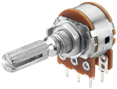 MONACOR VRB-100S50 Stereo-Potentiometer