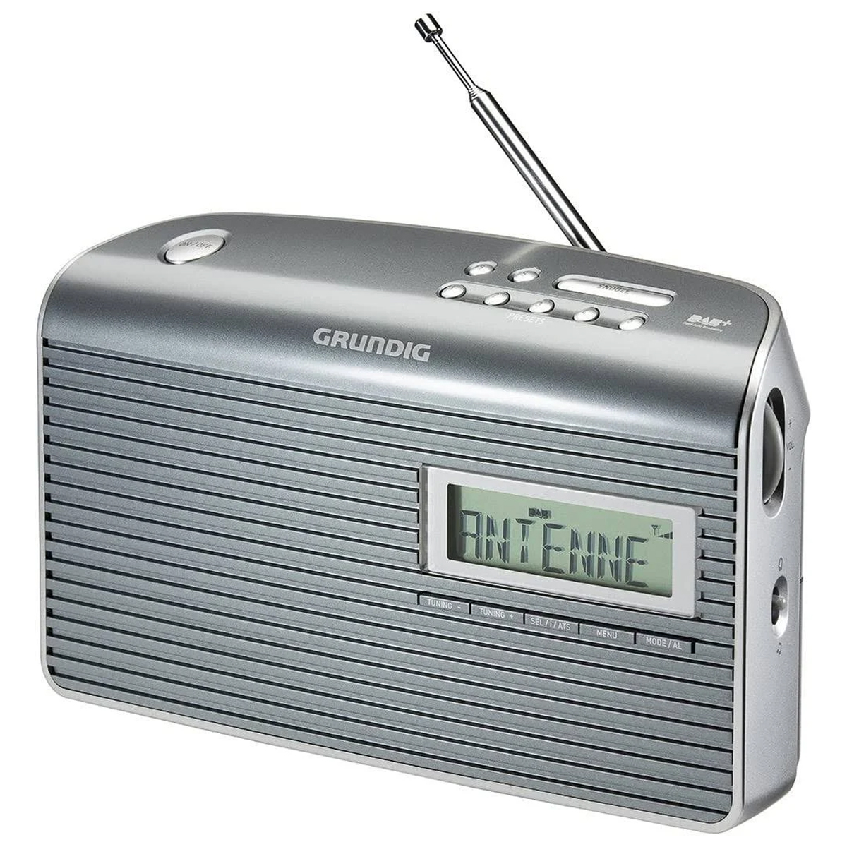 Grundig Music 7000X DAB+ BP tragbares Radio, 1 Watt, black/pearl