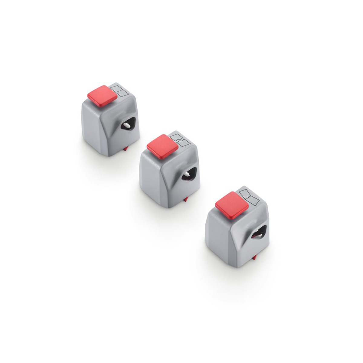 Dahle Creativ-Set 981, 3 Schneideköpfe für Modell 508, 3.Generation 