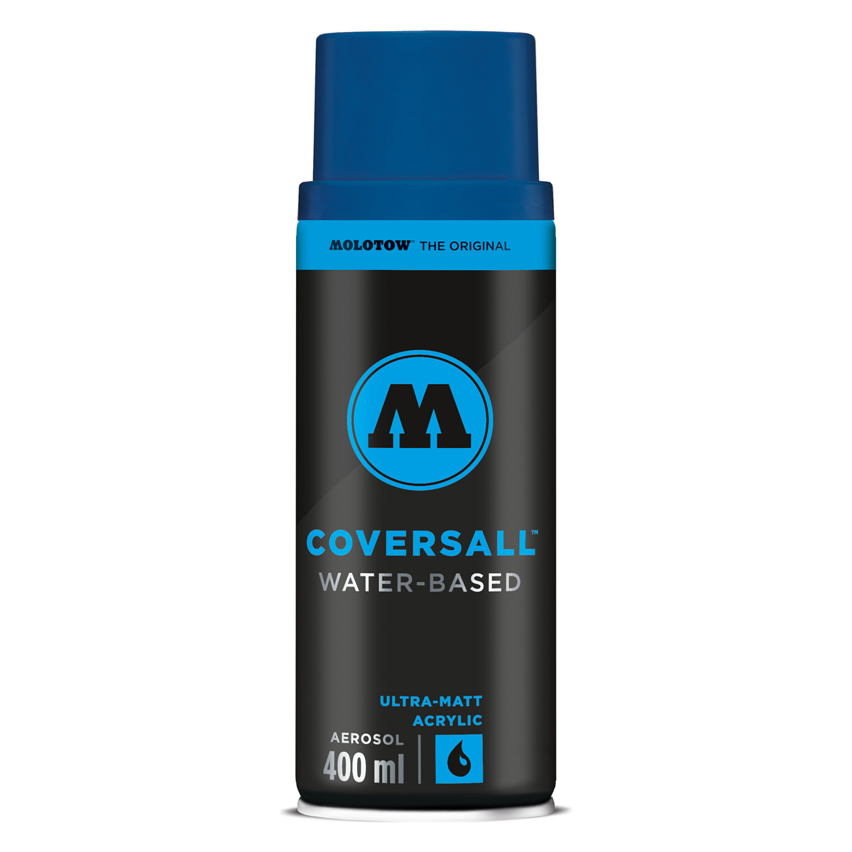 Molotow Sprühdose COVERSALL WATER-BASED 400 ml, tulpenblau 