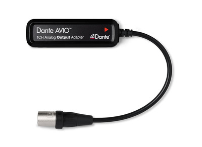 AUDINATE ADP-DAO-0X1 Dante®-AVIO-Analog-Output-Adapter