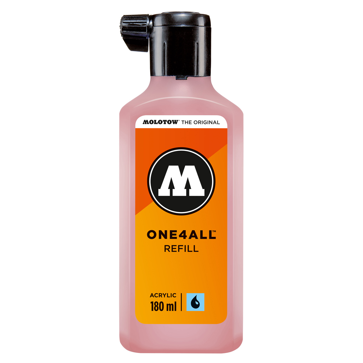Molotow Nachfüllflasche ONE4ALL ACRYLIC 180 ml, Nr. 207 puder pastell 