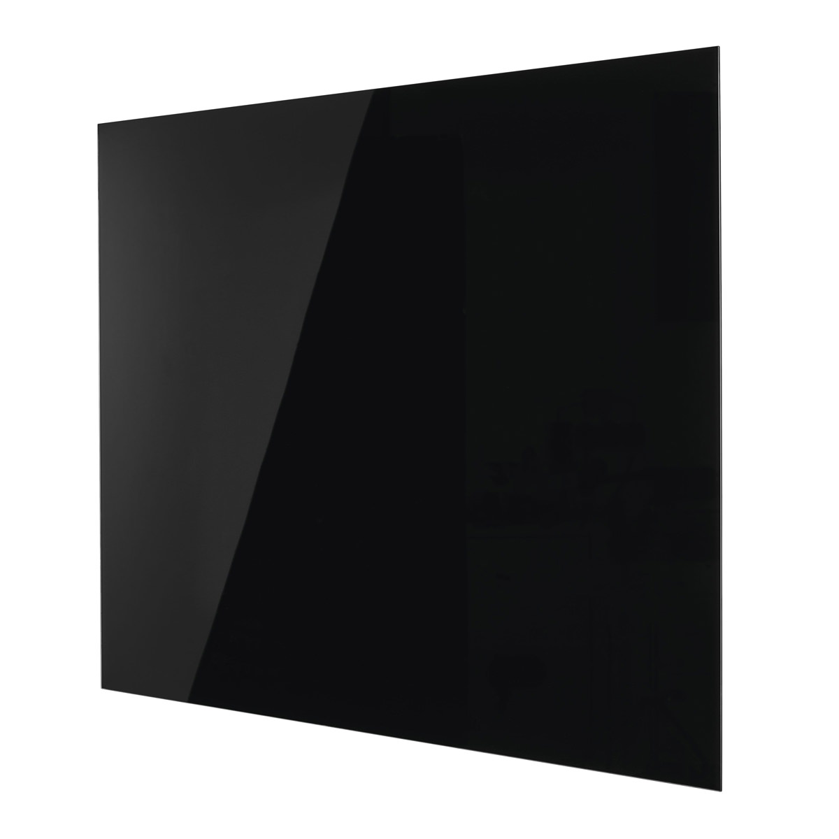 Magnetoplan 13403012 Design-Glasboard, magnetisch, tief-schwarz, 80 x 60cm