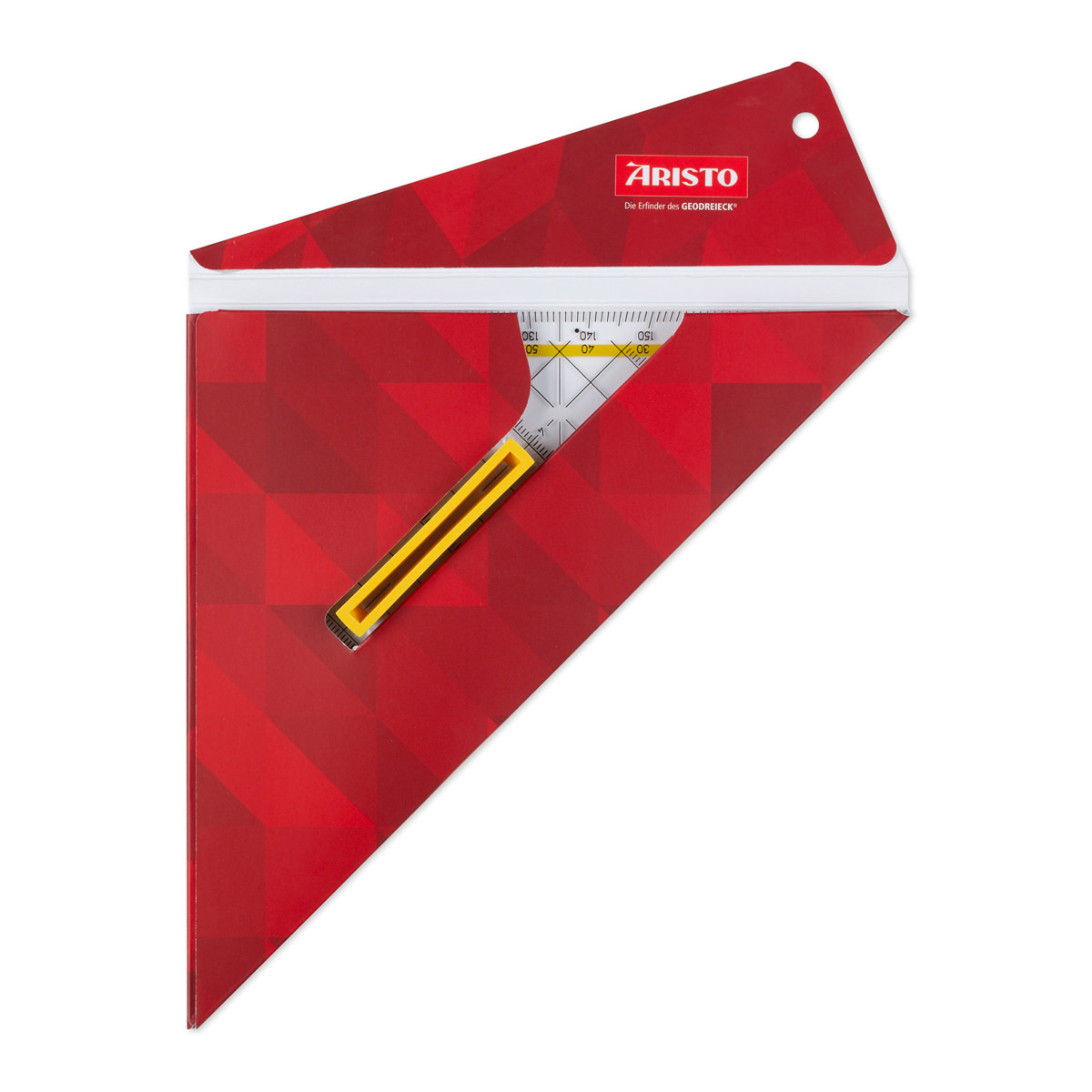 Aristo Geocover 22,5 cm mit TZ-Dreieck AR1650/3 + Schutzhülle Motiv Basic 