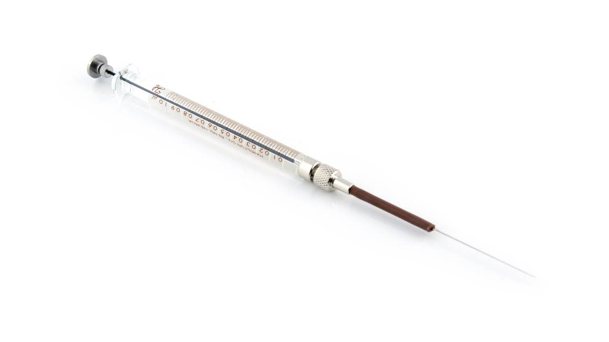 Vernier Injektionsspritze (GC-SYR-MIC) für Gas-Chromatograph (1µ) GC-Mini und GC-Mini-2