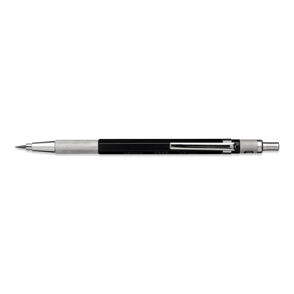 Aristo Fallminenstift FMS schwarz 2,0 mm, Minenspitzer, Metallclip 