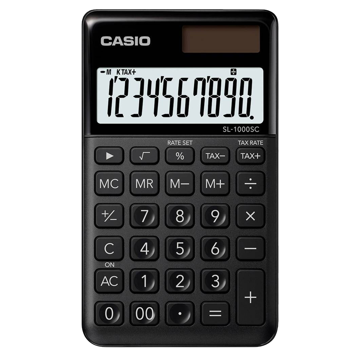 Casio SL-1000 SC BU Taschenrechner in schwarz 