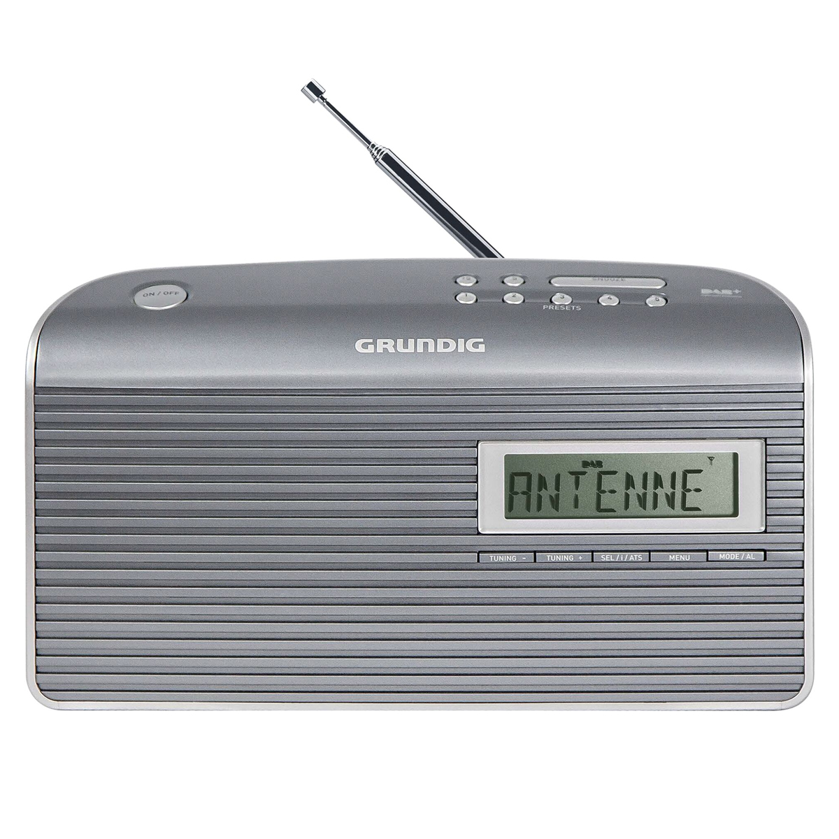 Grundig Music 7000X DAB+ BP tragbares Radio, 1 Watt, black/pearl