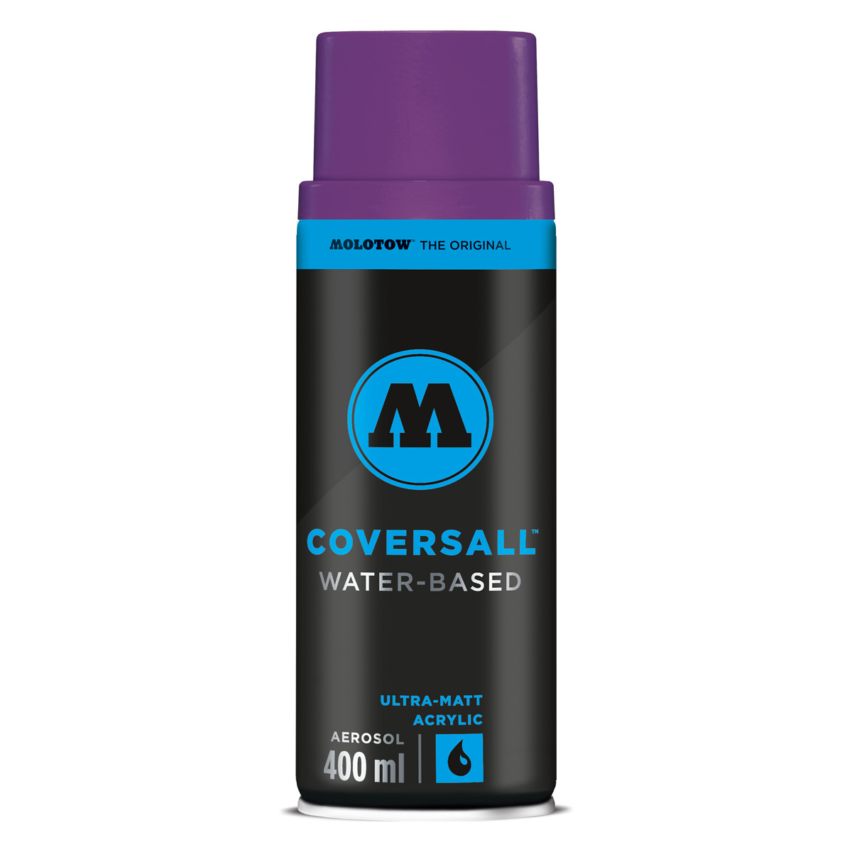 Molotow Sprühdose COVERSALL WATER-BASED 400 ml, brombeere 
