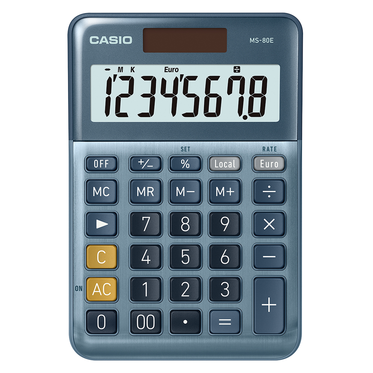 Casio MS-80 E anzeigender Tischrechner 