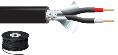 MONACOR MLC-122/SW Mikrofonkabel ''HIGH QUALITY''