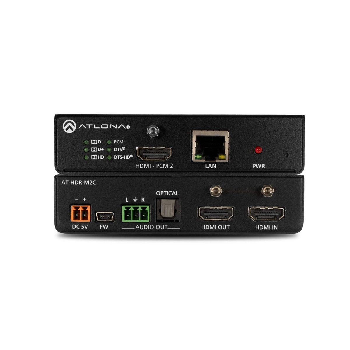 Atlona AT-HDR-M2C 4K HDR Multi-Kanal Audio Konverter 