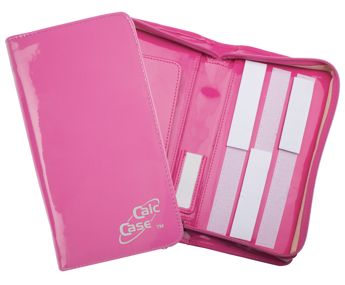 CalcCase Fashion Lack Tasche für Grafiktaschenrechner rosa