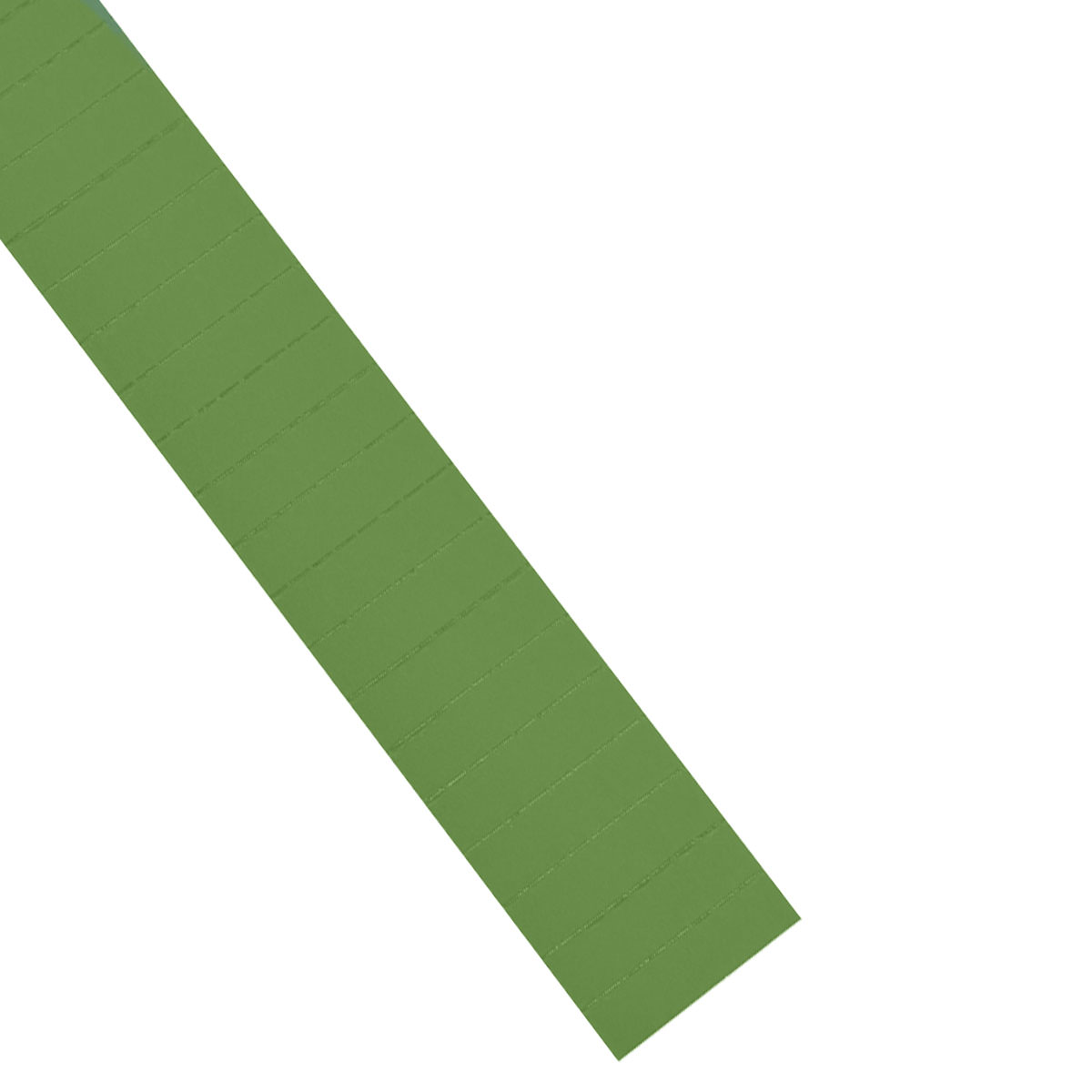 Magnetoplan 1286200 ferrocard-Etiketten grün, Format 50 x 12 mm, 115 Stück (für U-Profile Größe 50 x 15 mm)