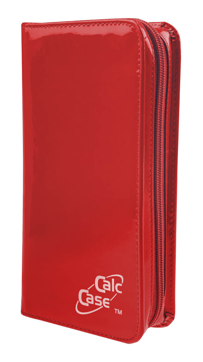 CalcCase Fashion Lack Tasche für Grafiktaschenrechner rot