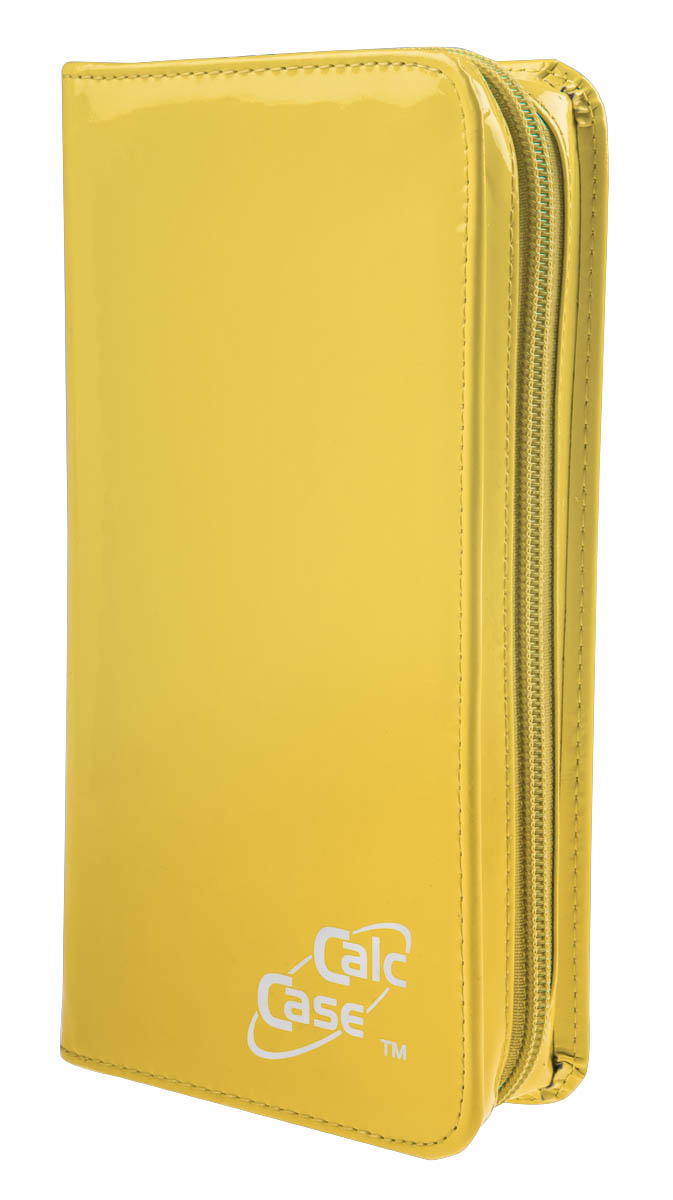 CalcCase Fashion Lack Tasche für Grafiktaschenrechner gelb