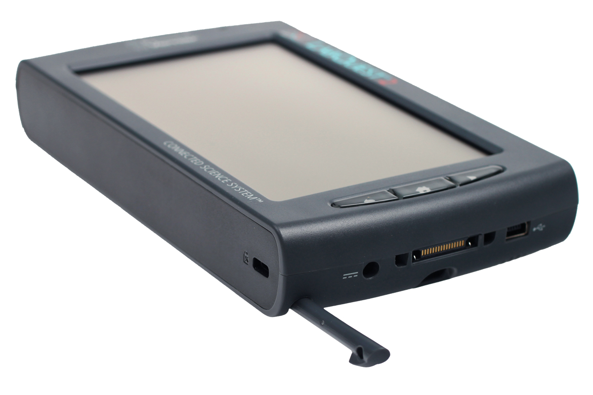 Vernier LabQuest 2 Interface System (LABQ2) Datenlogger mit Color-Display/200MB Speicher/ 3xBTA/2xBTD/microSD-Card-Slot/USB/Stylus