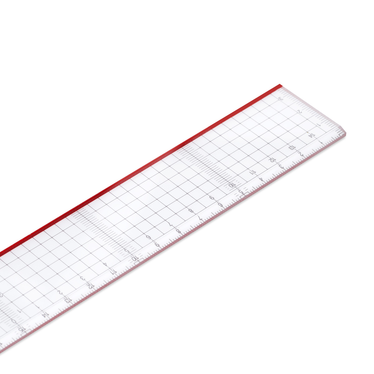 Aristo Schneidelineal 30 cm rote Schneidekante, glasklar 