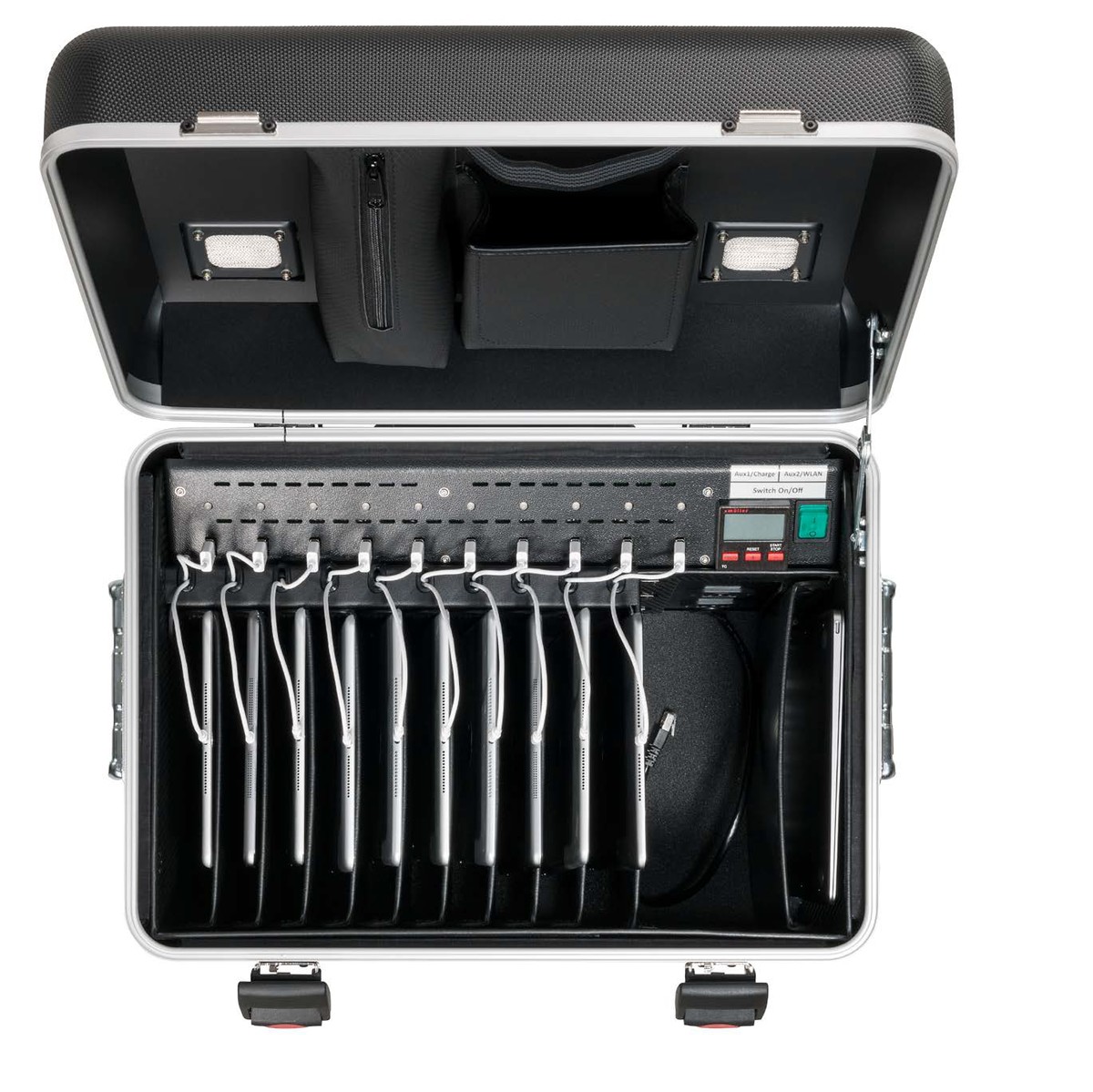 PARAPROJECT® CASE i10 Charge&Sync, inkl. USB-Lightning-Kabel, schwarz