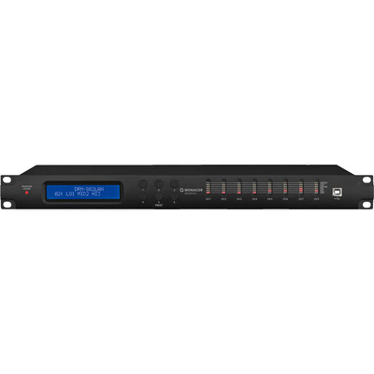 MONACOR DRM-882LAN Digital-8x8-Matrix-Router