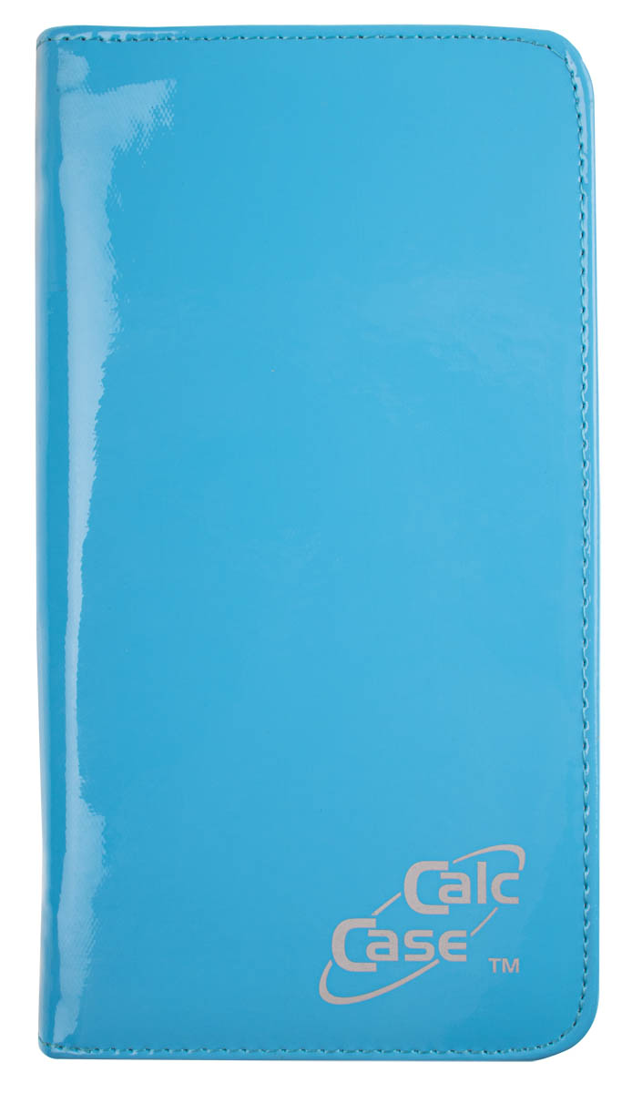 CalcCase Fashion Lack Tasche in blau für Grafiktaschenrechner 