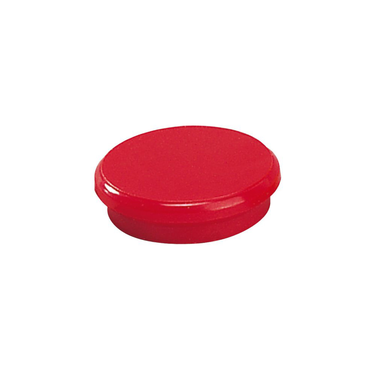 Dahle Starker Haft-Magnet 24 mm rot, 6 Stück im Blister 