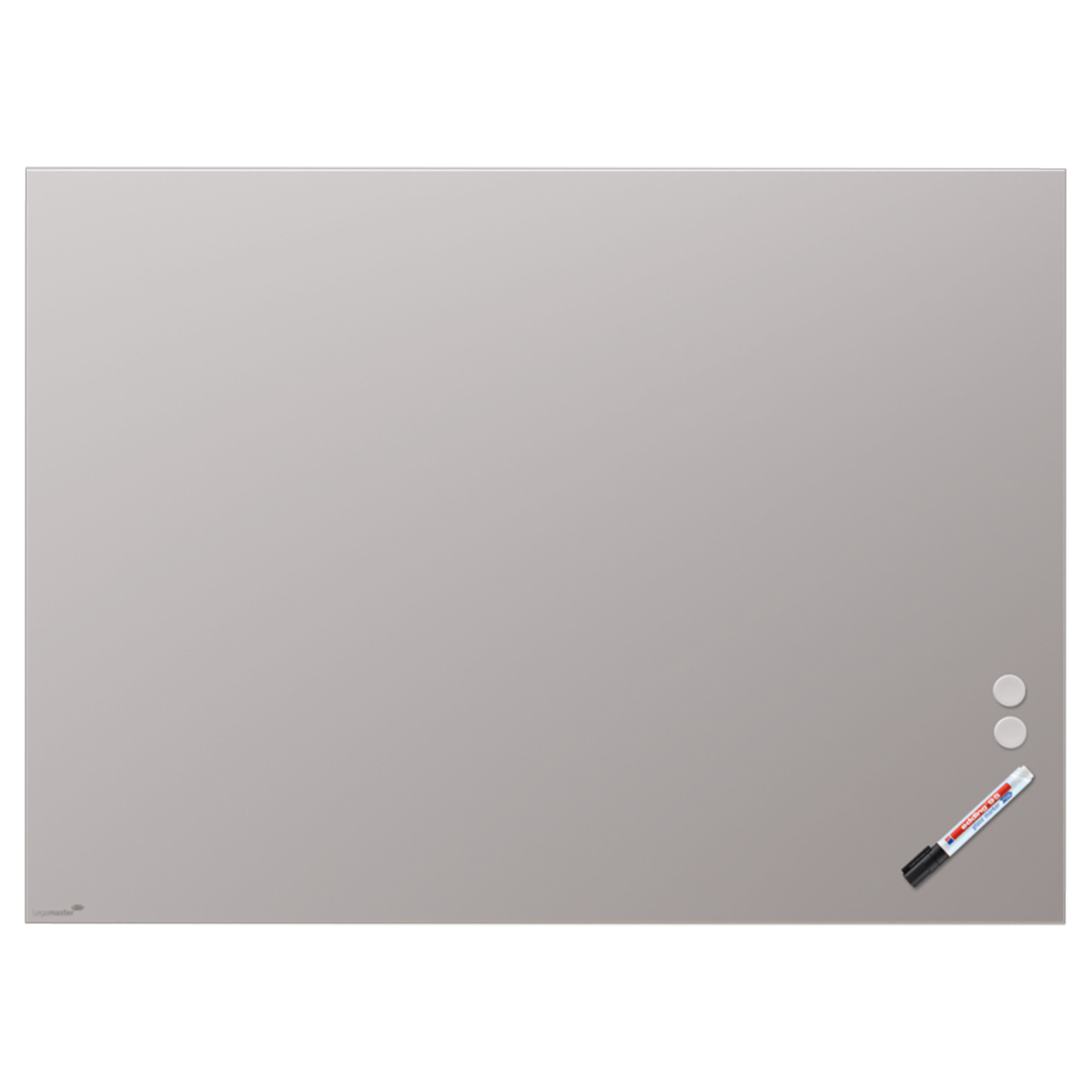 Legamaster 7-104954 Matte Glasboard 90 x 120 cm, warm grey Legamaster 7-104954 Matte Glasboard 90 x 120 cm, warm grey