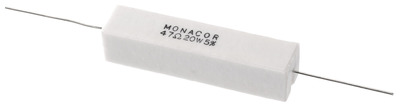 MONACOR LSR-470/20 Hochlast-Zementwiderstand, 47 Ω, 20 Watt