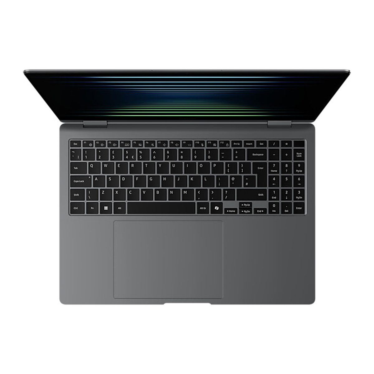 Samsung Galaxy Book5 Pro 360 16'' (40,6cm), Core Ultra 5 226V, Win 11 Home, 512 GB, 16 GB RAM, Touchscreen, Mondsteingrau