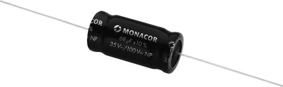 MONACOR LSC-680NP Bipolare Elektrolytkondensatoren 1,5-220 µF
