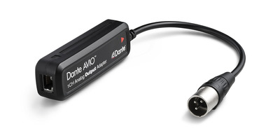 AUDINATE ADP-DAO-0X1 Dante®-AVIO-Analog-Output-Adapter
