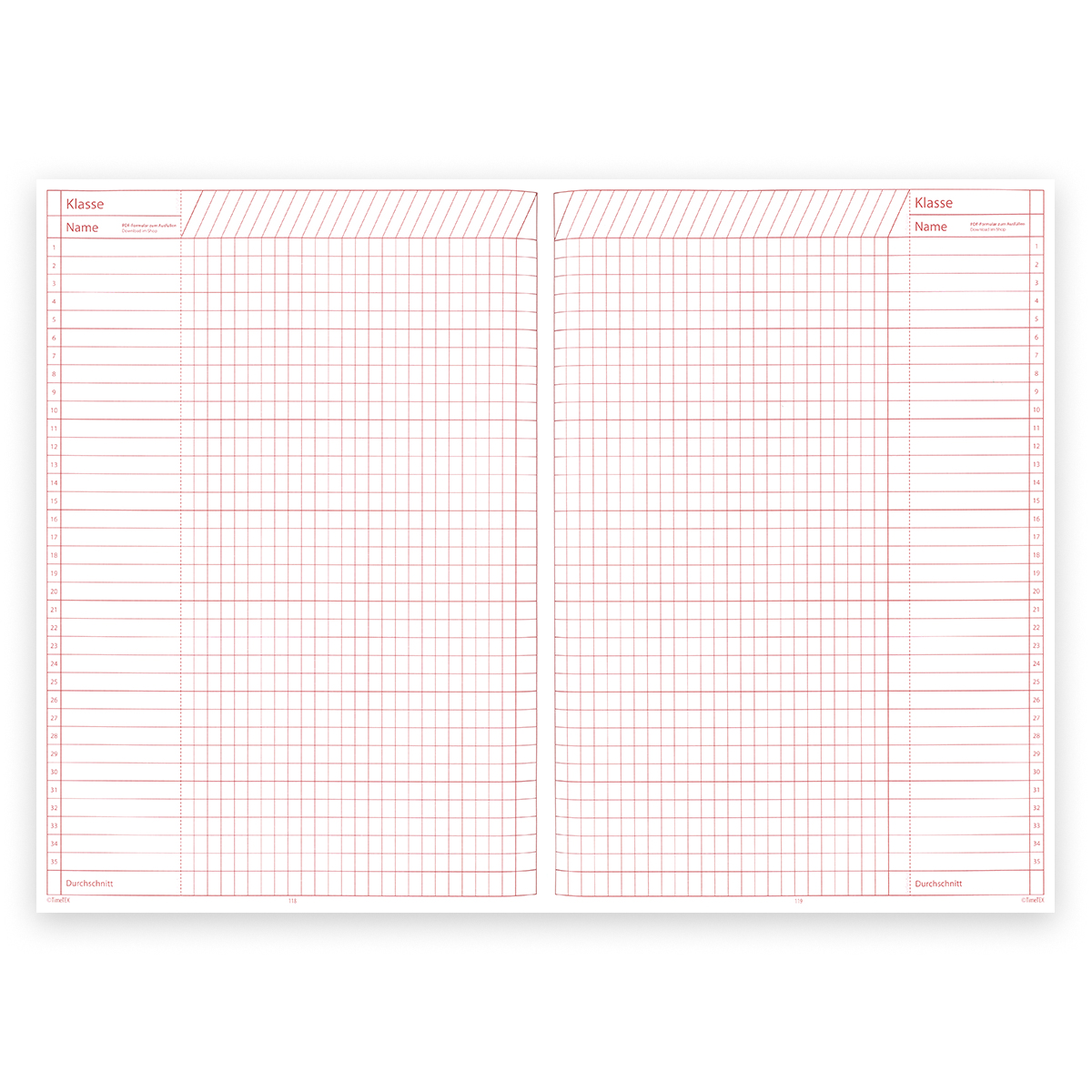 DynaTech × TimeTEX System-Schulplaner A4-Plus 2026/2027 mit 4 Lesebänder, Hardcover und Einstecktasche