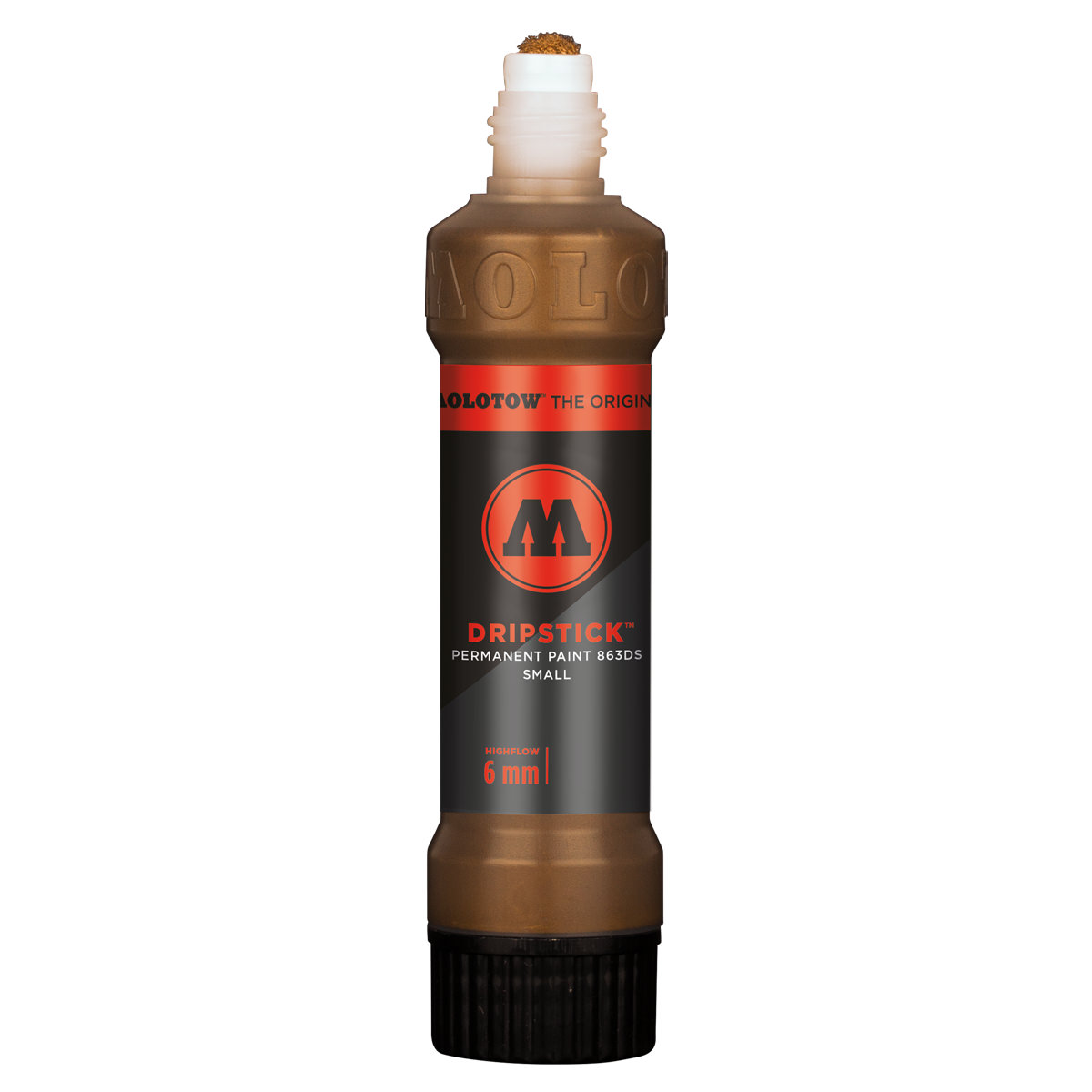 Molotow Dripstick Permanent Paint 863DS 30 ml, gold, Squeeze Bottle 
