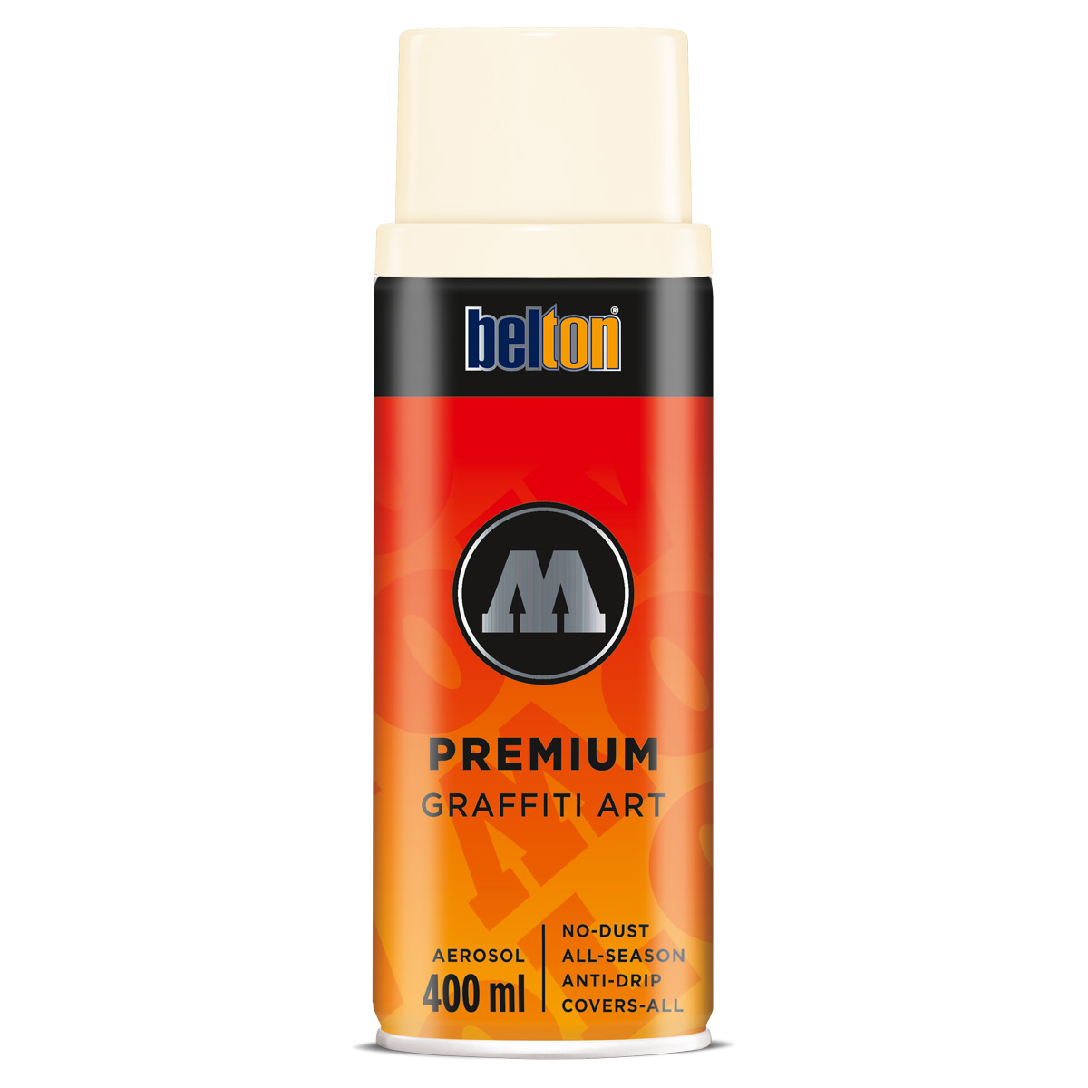 Molotow Sprühdose belton Premium Lackspray Nr. 005 naturweiss, 400 ml 