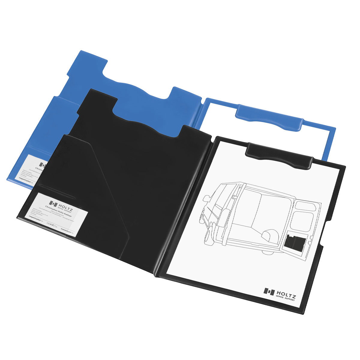 Magnetoplan magnetische Klemmbrett-Mappe 
