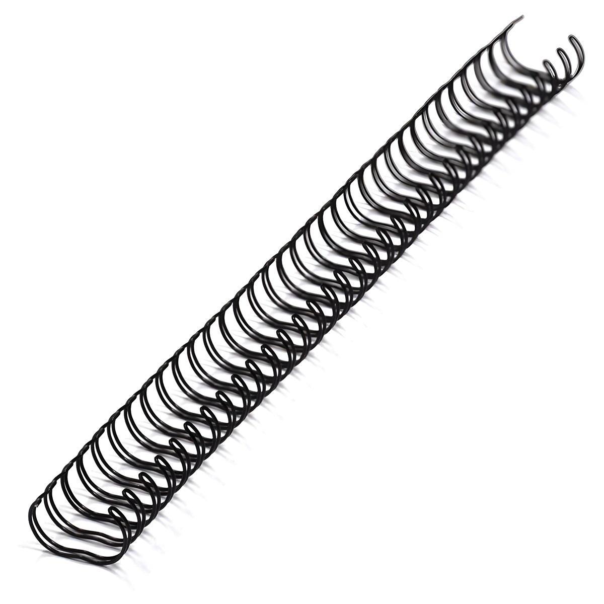 Reco Drahtkamm rund, schwarz Ø, 6,4 mm, 100 Stück 