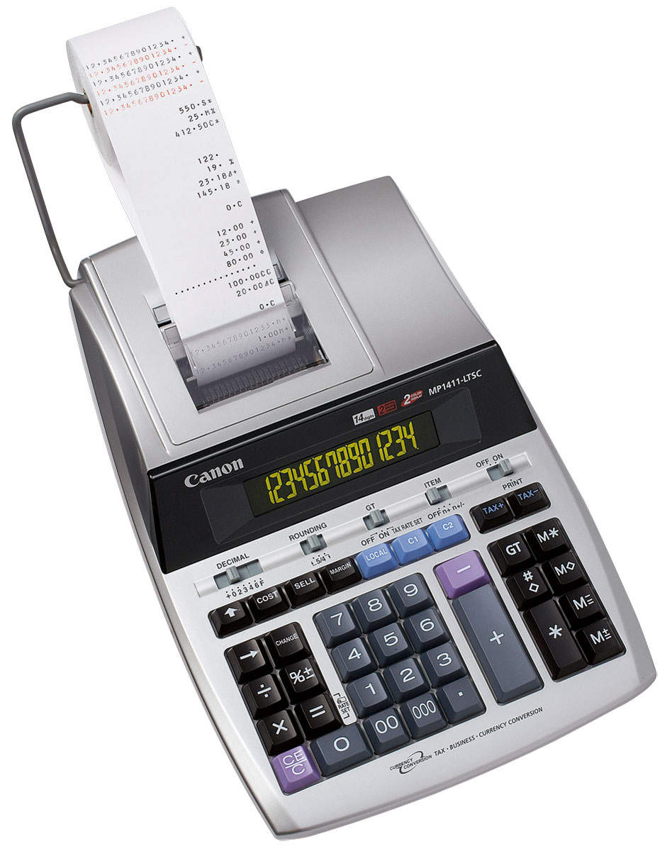 Canon MP-1411 LTSC druckender Tischrechner 