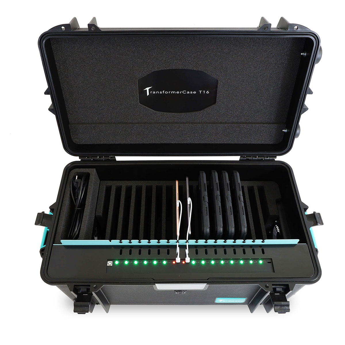 Formcase TransformerCase T16C Pro USB-C Charge Only für bis zu 16 Geräte
