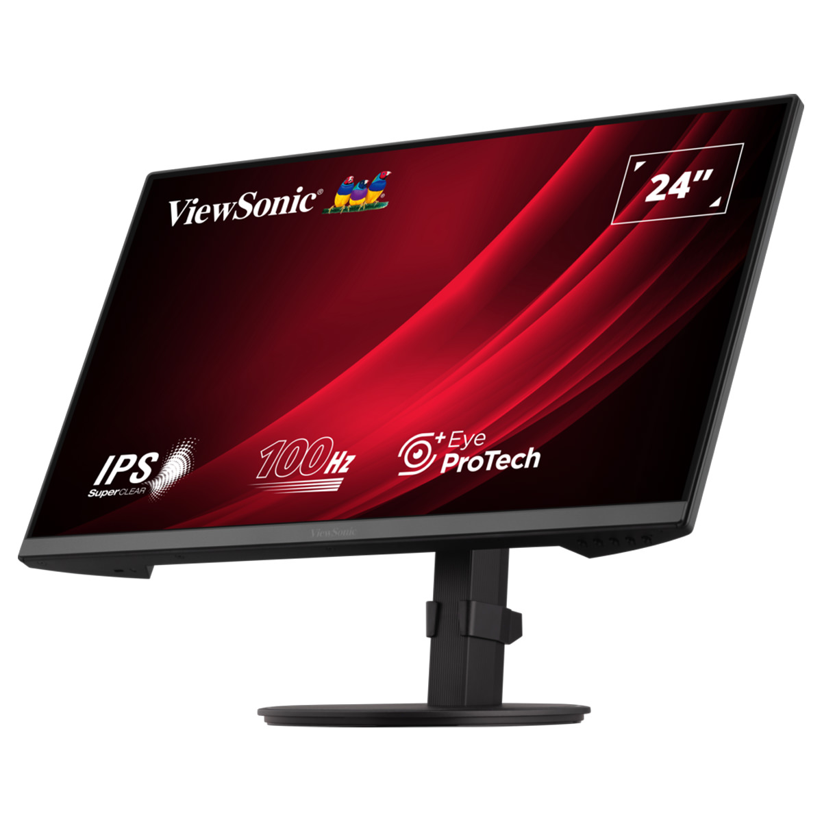 ViewSonic VG2408A-MHD 24'' (61cm) IPS Full HD Ergonomischer Monitor Integrierte Lautsprecher
