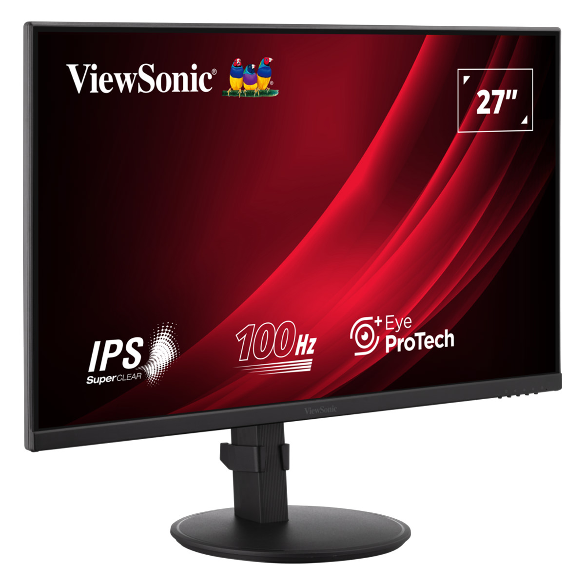 ViewSonic VG2708A-MHD 27'' (69cm) IPS Full HD Ergonomischer Monitor Lautsprecher integriert