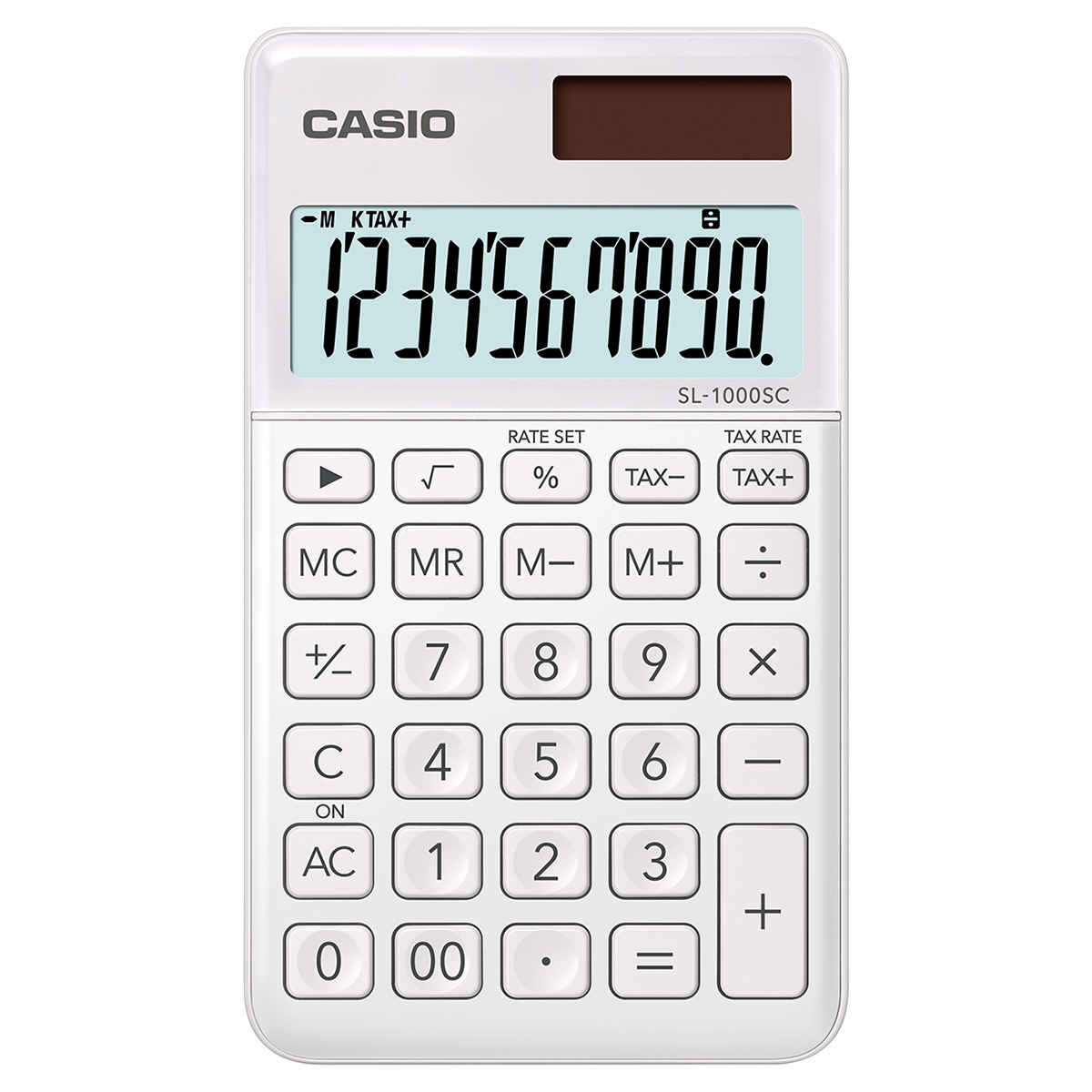 Casio SL-1000 SC WE Taschenrechner in weiß 
