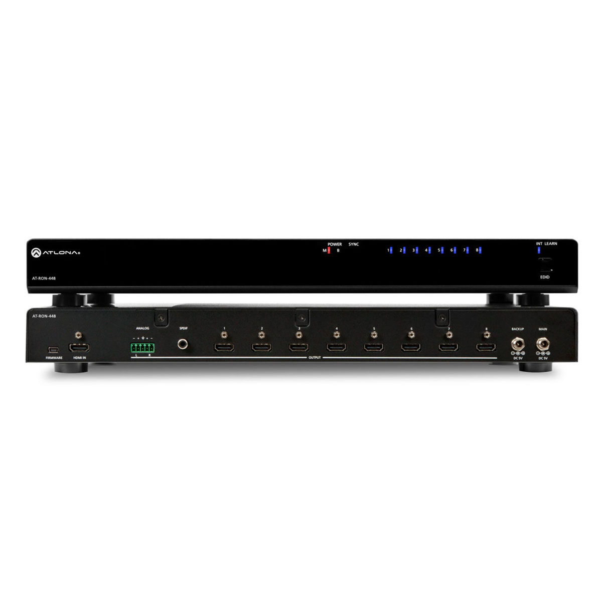 Atlona AT-RON-448 HDMI Splitter, 1 X 8 